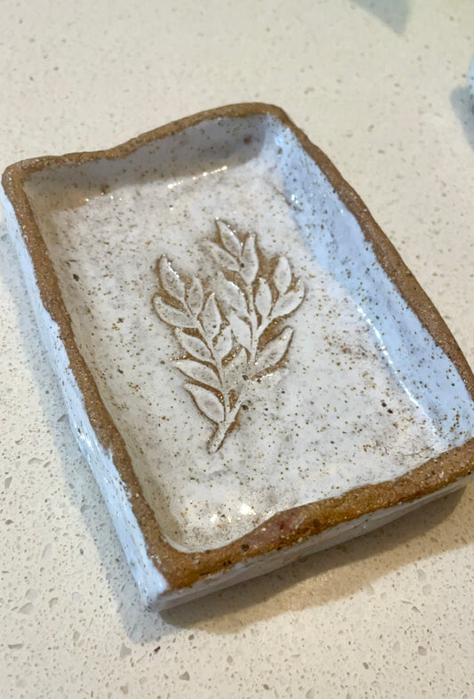 Handcrafted Clay Soap Dish